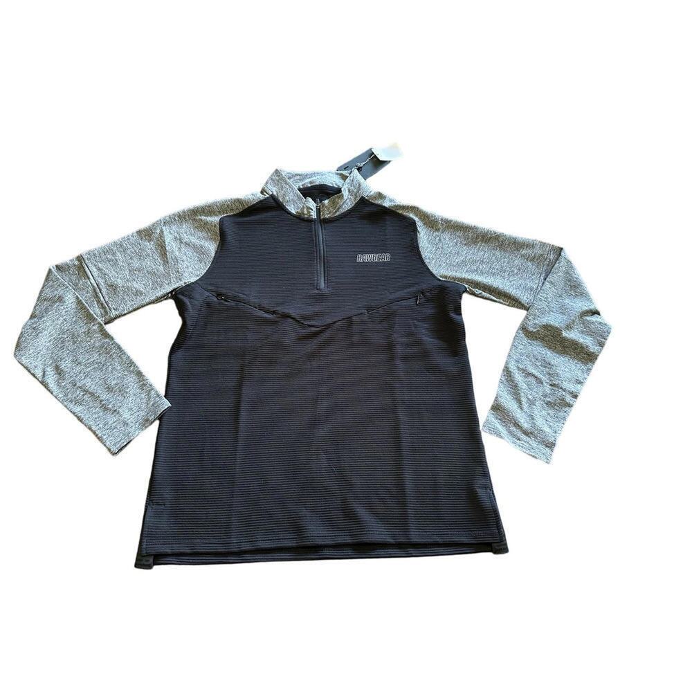 NWT Rawgear quarter zip shirt-size small